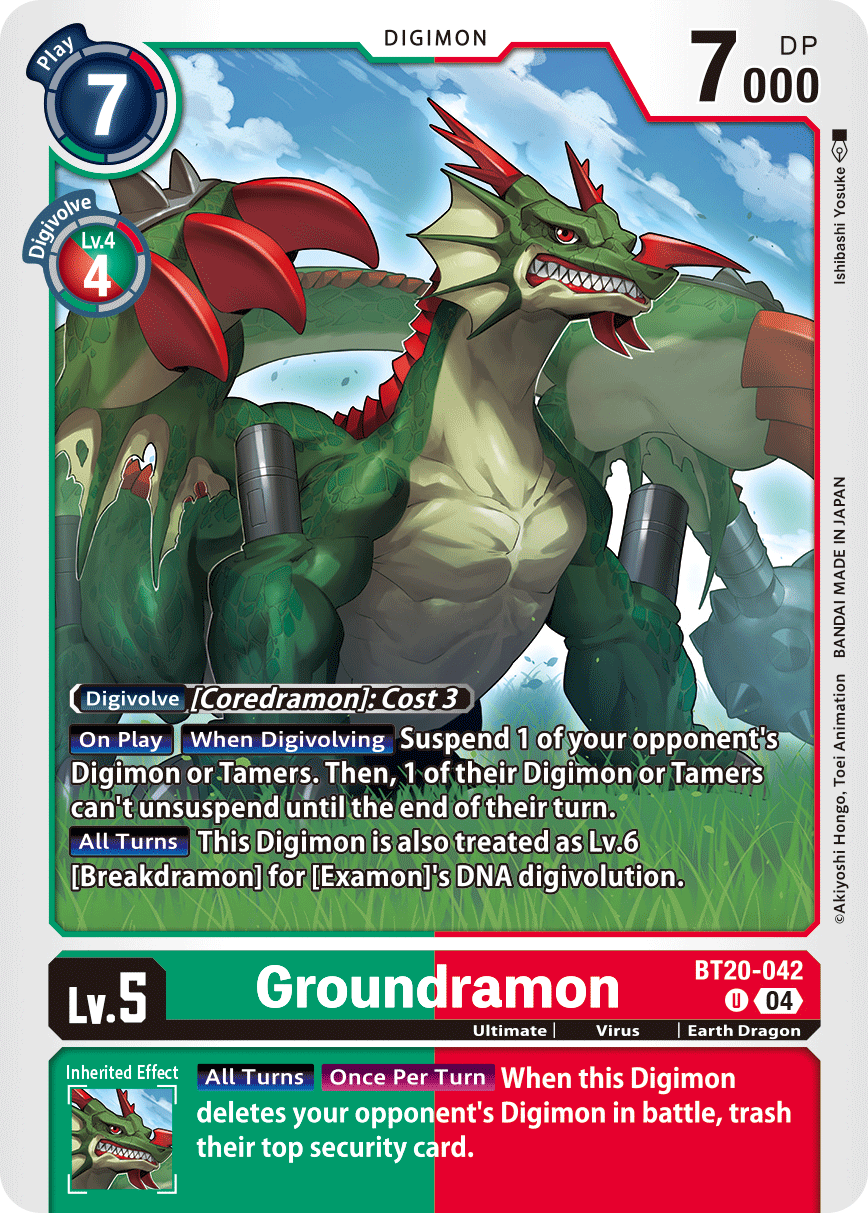 BT20-042 Groundramon