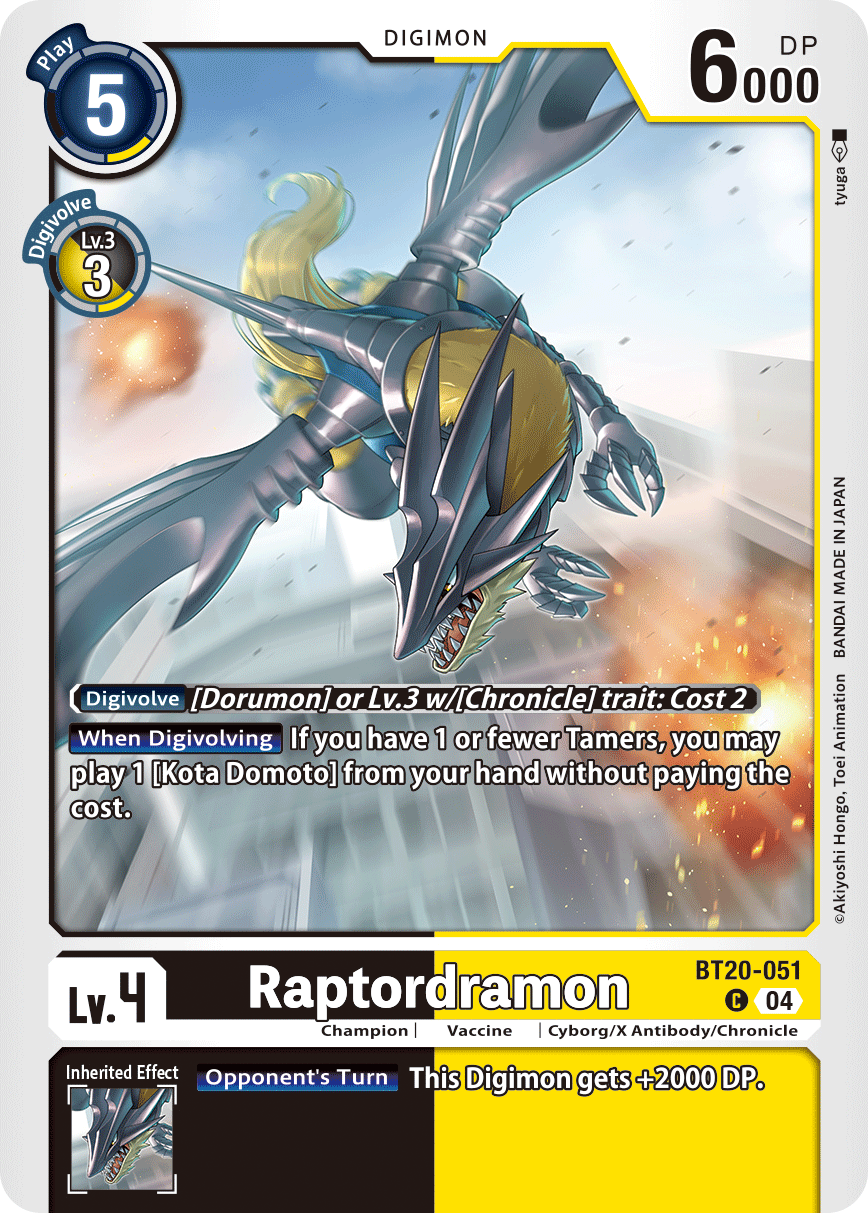 BT20-051 Raptordramon