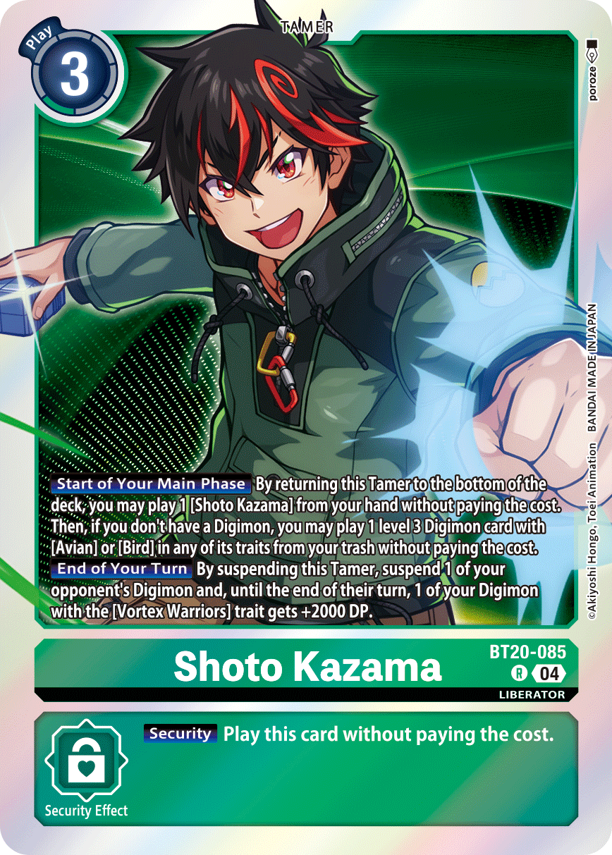 BT20-085 Shoto Kazama