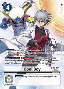 BT20-091 Cool Boy Alternative Art