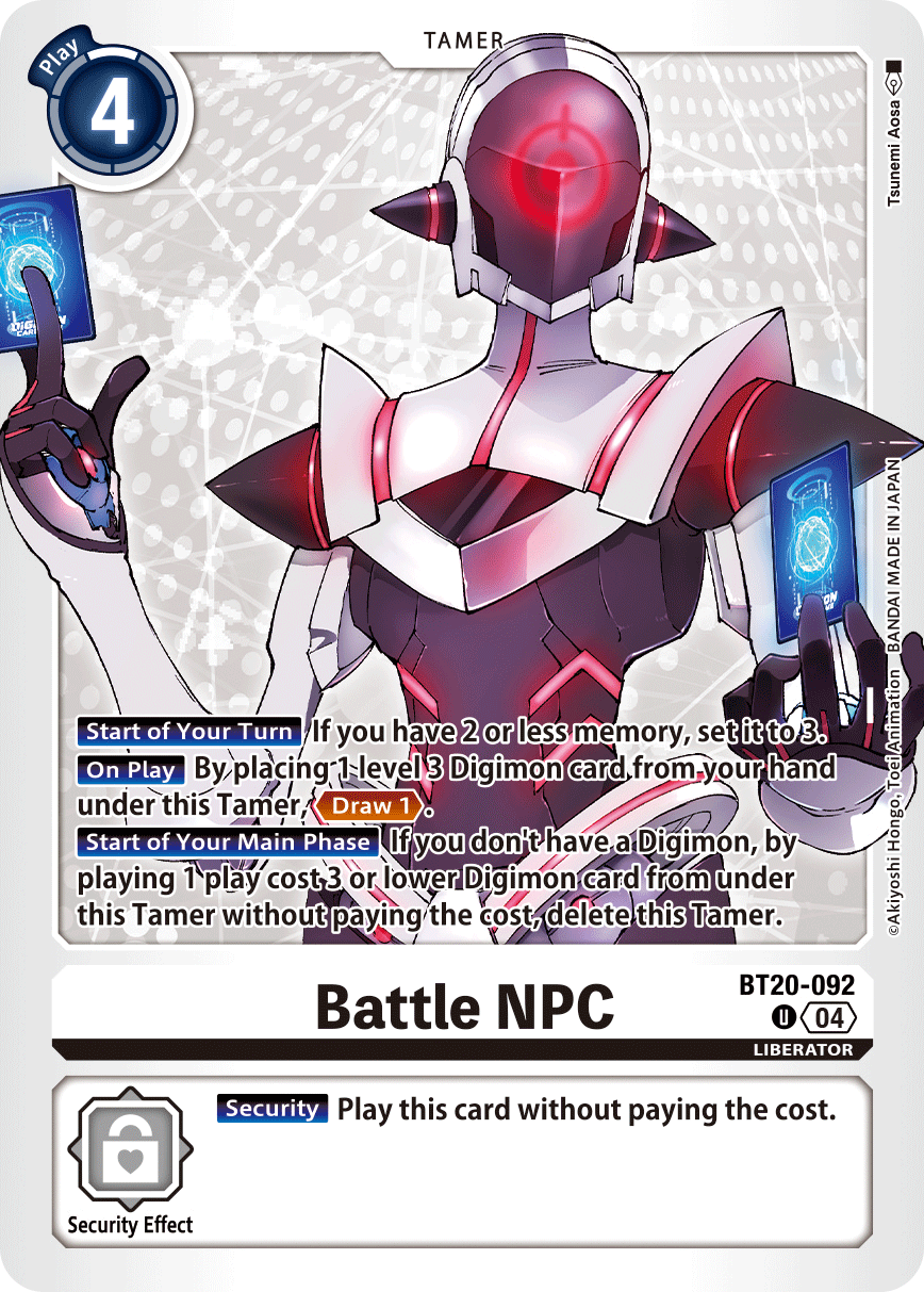 BT20-092 Battle NPC