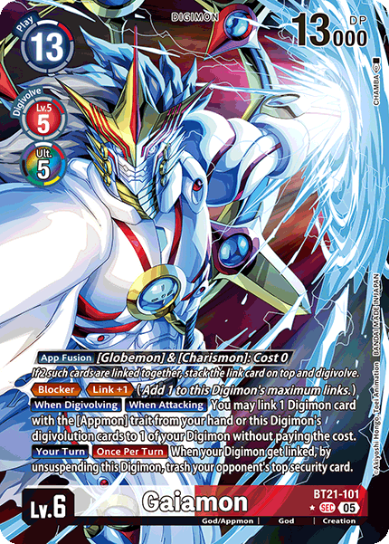 BT21-101 Gaiamon Alternative Art