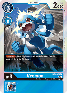 BT3-021 Veemon (RB01)