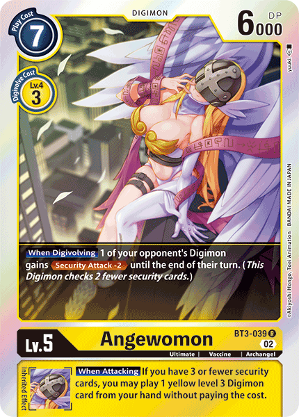 BT3-039 Angewomon (RB01)