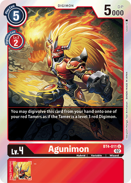 BT4-011 Agunimon (RB01)