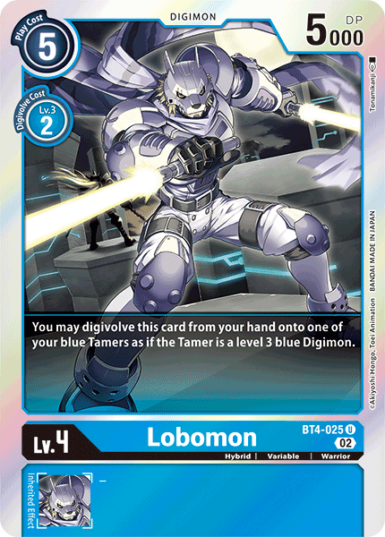 BT4-025 Lobomon (RB01)