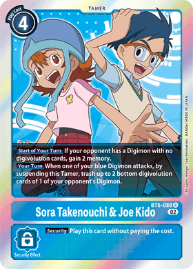 BT5-088 Sora Takenouchi & Joe Kido (RB01)