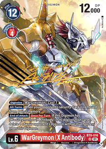 BT9-016 WarGreymon (X Antibody) Alternative Art