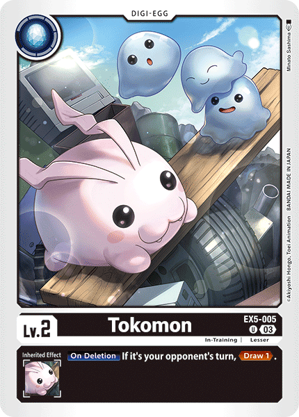 EX5-005 Tokomon (Foil)