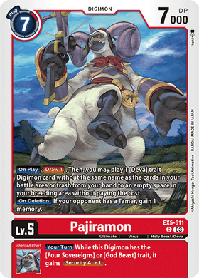 EX5-011 Pajiramon