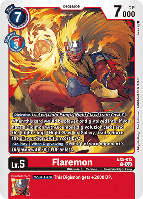 EX5-012 Flaremon