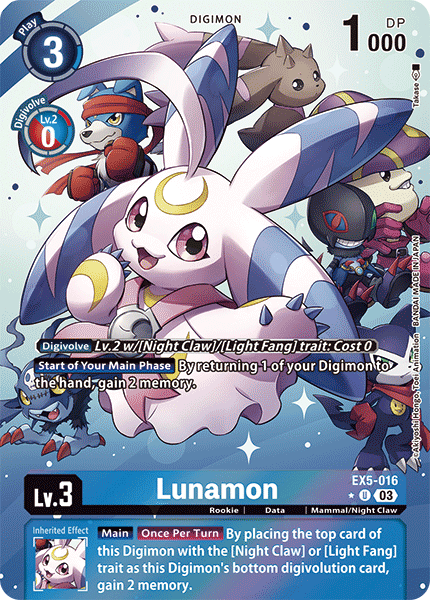 EX5-016 Lunamon Alternative Art