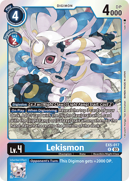 EX5-017 Lekismon