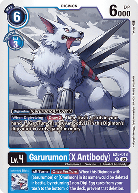 EX5-018 Garurumon (X Antibody)