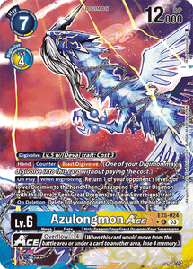 EX5-024 Azulongmon ACE Alternative Art