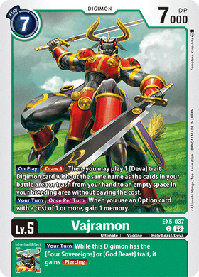 EX5-037 Vajramon