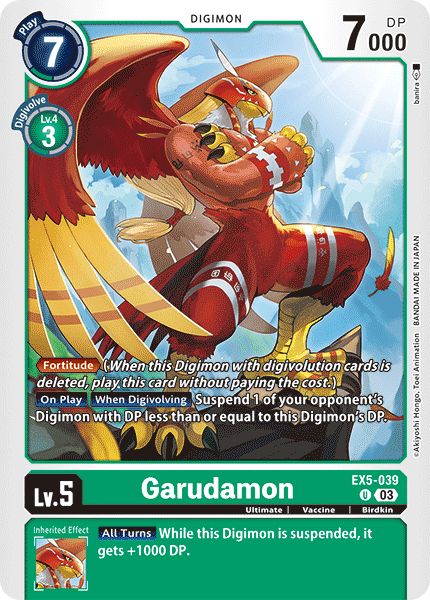 EX5-039 Garudamon