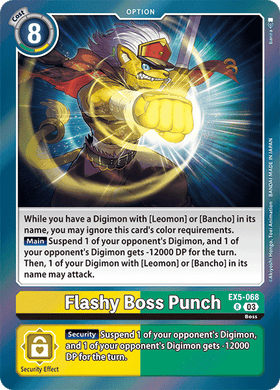 EX5-068 Flashy Boss Punch