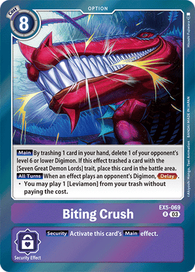 EX5-069 Biting Crush