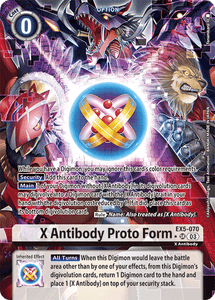 EX5-070 X Antibody Proto Form Alternative Art