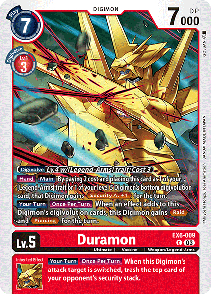 EX6-009 Duramon