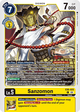 EX6-025 Sanzomon