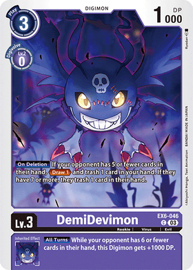 EX6-046 DemiDevimon