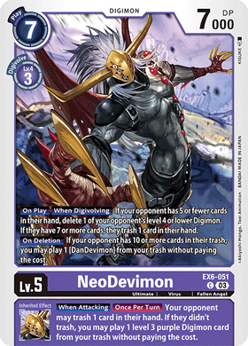 EX6-051 NeoDevimon