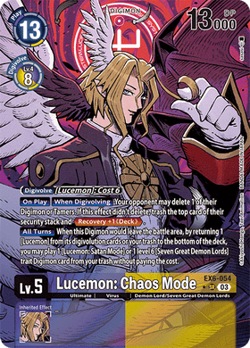 EX6-054 Lucemon: Chaos Mode Alternative Art