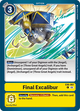 EX6-067 Final Excalibur