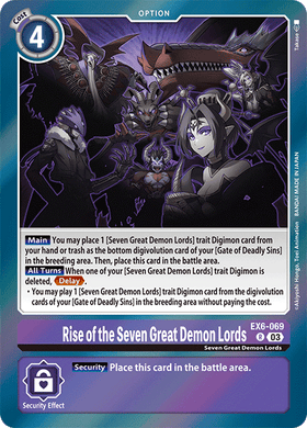 EX6-069 Rise of the Seven Great Demon Lords