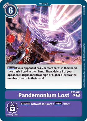EX6-071 Pandemonium Lost