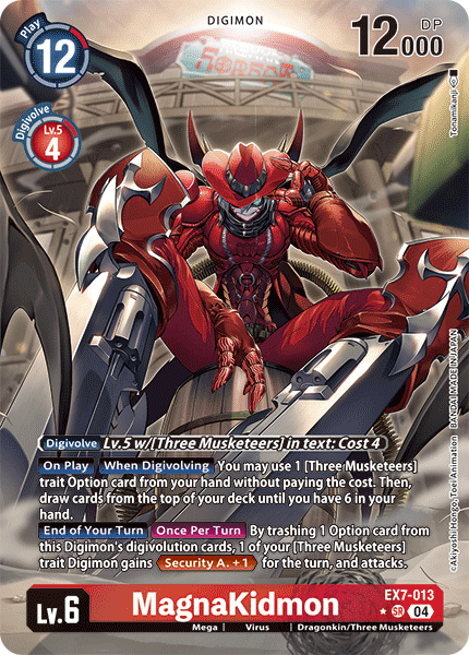 EX7-013 MagnaKidmon Alternative Art