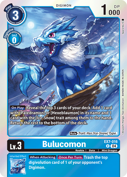 EX7-016 Bulucomon