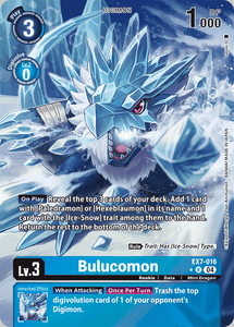 EX7-016 Bulucomon Alternative Art