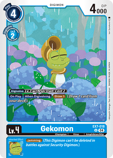 EX7-018 Gekomon