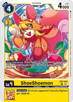 EX7-025 ShoeShoemon