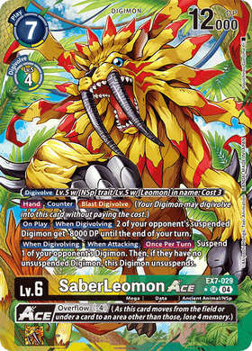 EX7-029 SaberLeomon ACE Alternative Art