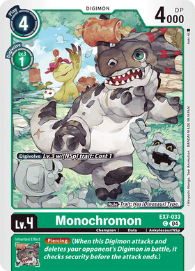 EX7-033 Monochromon