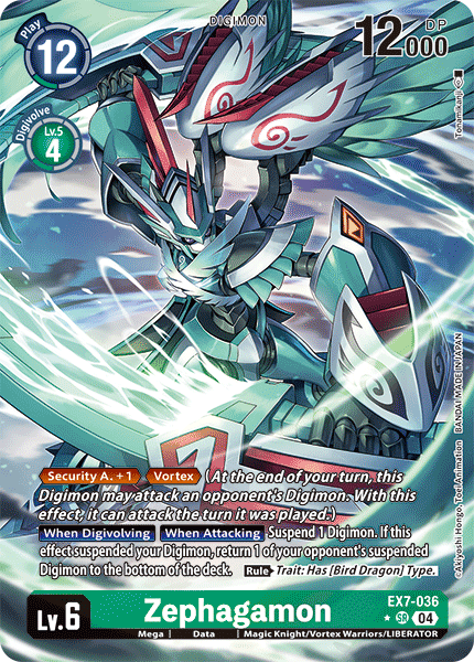 EX7-036 Zephagamon Alternative Art