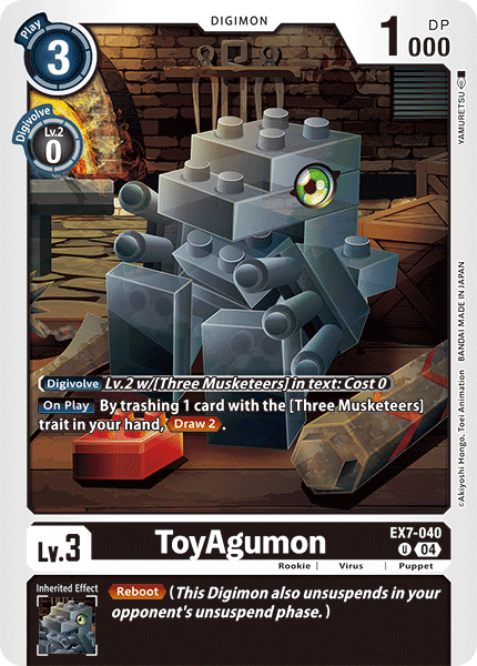 EX7-040 ToyAgumon