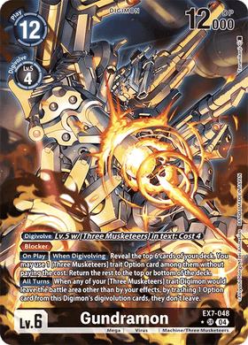 EX7-048 Gundramon Alternative Art