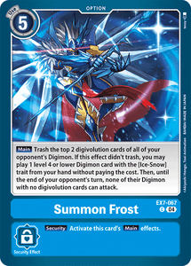 EX7-067 Summon Frost