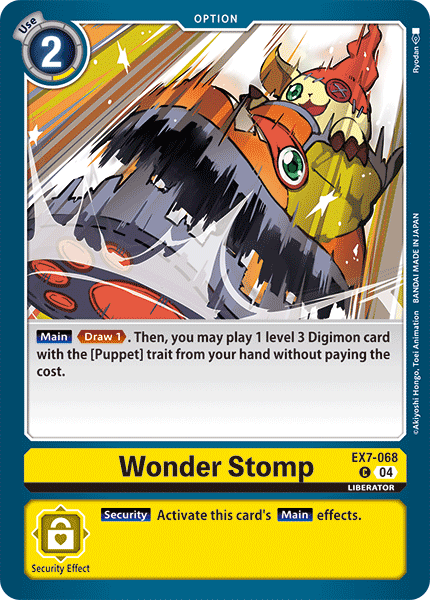 EX7-068 Wonder Stomp