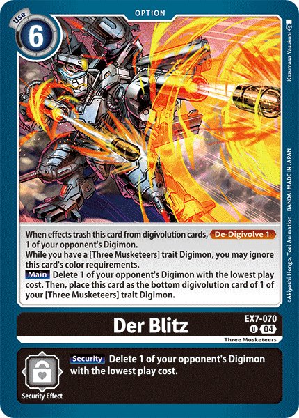 EX7-070 Der Blitz