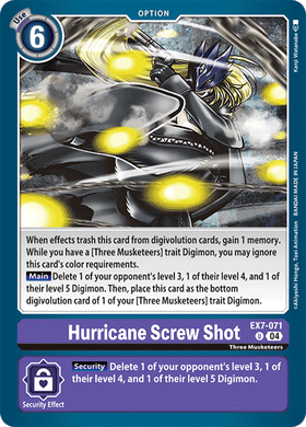 EX7-071 Hurricane Screw Shot