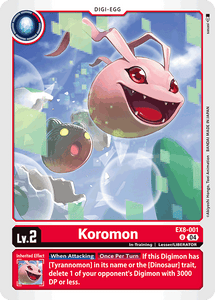 EX8-001 Koromon