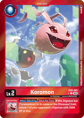 EX8-001 Koromon (Foil)