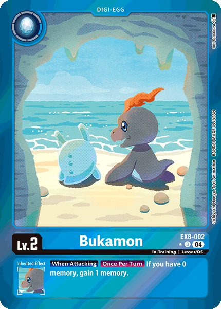 EX8-002 Bukamon (Foil)