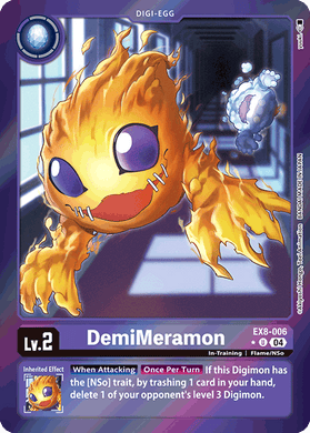 EX8-006 DemiMeramon (Foil)